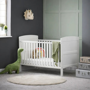 OBABY Cot Beds Obaby Grace Cot Bed - White