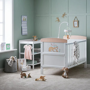 OBABY Cot Beds OBaby Grace Inspire Cot Bed - Guess How Much I Love You, I Can Hop