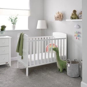 OBABY Cot Beds Obaby Grace Mini Cot Bed - White