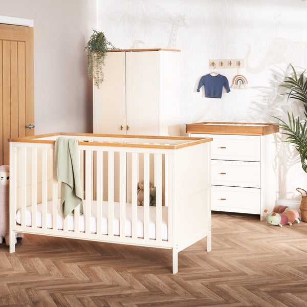 Obaby Furniture Sets OBaby Evie 3 Piece Room Set - Cashmere