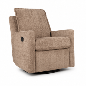 OBABY Glider Chairs OBaby Denver Swivel Glider Recliner Chair - Wales Walnut [EXCLUSIVE TO UK BABY CENTRE]