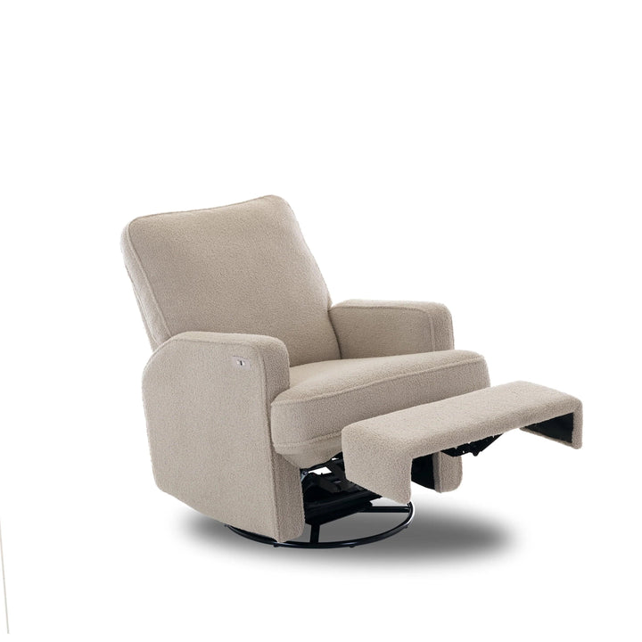 OBABY Nursery Furniture OBaby Madison Electric Recliner - Truffle