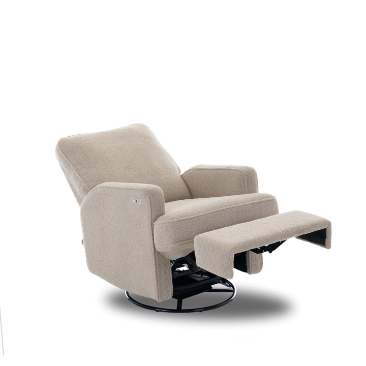 OBABY Nursery Furniture OBaby Madison Electric Recliner - Truffle