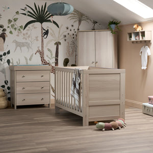 OBABY Nursery Furniture Obaby Nika 3 Piece Room Set - Aspen
