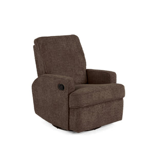 OBABY Nursing Chairs Obaby Madison Swivel Glider Recliner Chair - Chocolate [EXCLUSIVE TO UK BABY CENTRE]