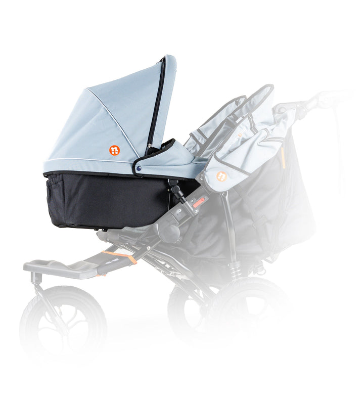 Out n About CARRYCOTS Out n About Double Carrycot - Rocksalt Grey (V5)