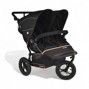 Out n About double pushchairs Out N About Nipper Double V6 Pushchair - Summit Black