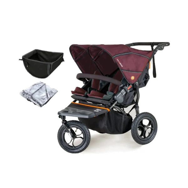 Out n About Nipper V5 Double Pushchair Bramble Berry – UK Baby