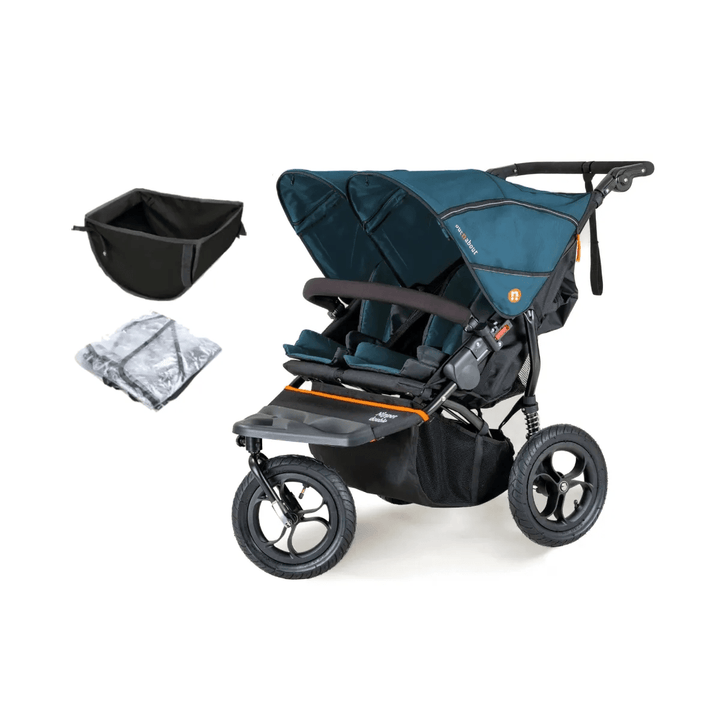 Out n About Nipper V5 Double Pushchair Highland Blue – UK Baby