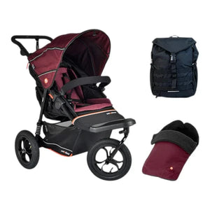 Out n About Out N About Nipper V6 Adventure Bundle - Brambleberry Red