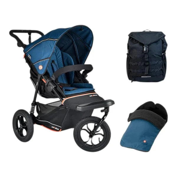 Out n About Out N About Nipper V6 Adventure Bundle - Highland Blue