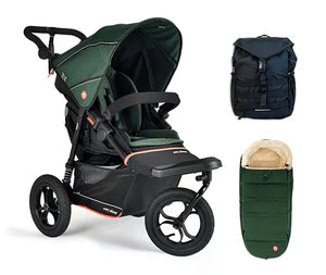 Out n About Out N About Nipper V6 Adventure Bundle - Sycamore Green