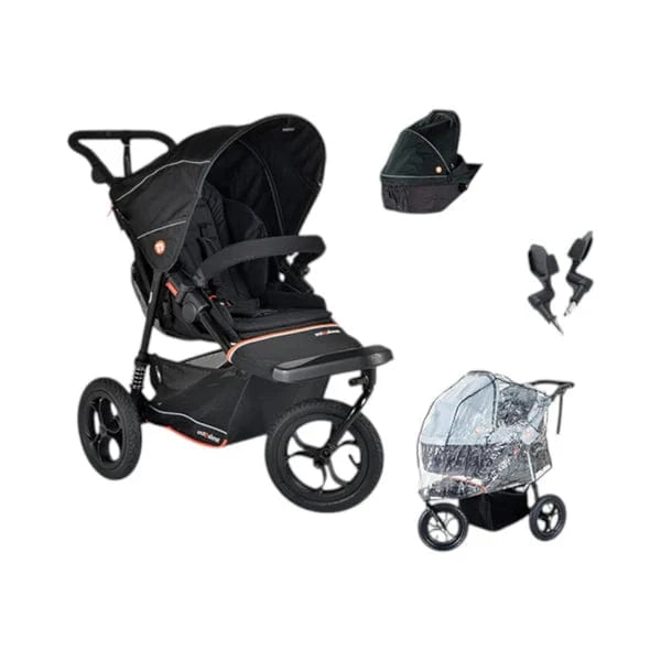 Out n About Out N About Nipper V6 Newborn Bundle - Summit Black