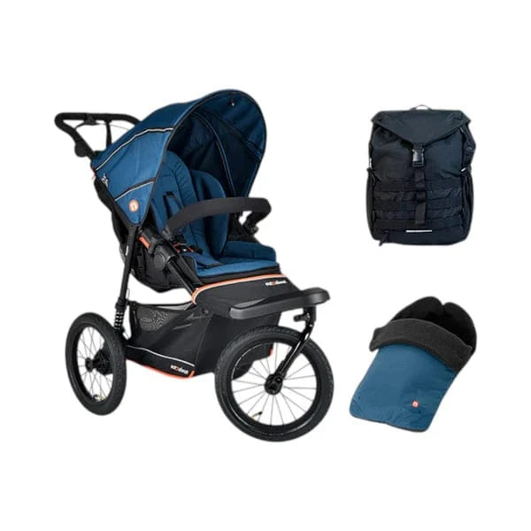 Out n About Out N About Nipper V6 Plus Adventure Bundle - Highland Blue