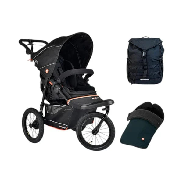 Out n About Out N About Nipper V6 Plus Adventure Bundle - Summit Black