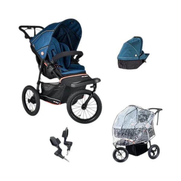 Out n About Out N About Nipper V6 Plus Newborn Bundle - Highland Blue
