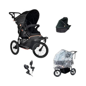 Out n About Out N About Nipper V6 Plus Newborn Bundle - Summit Black
