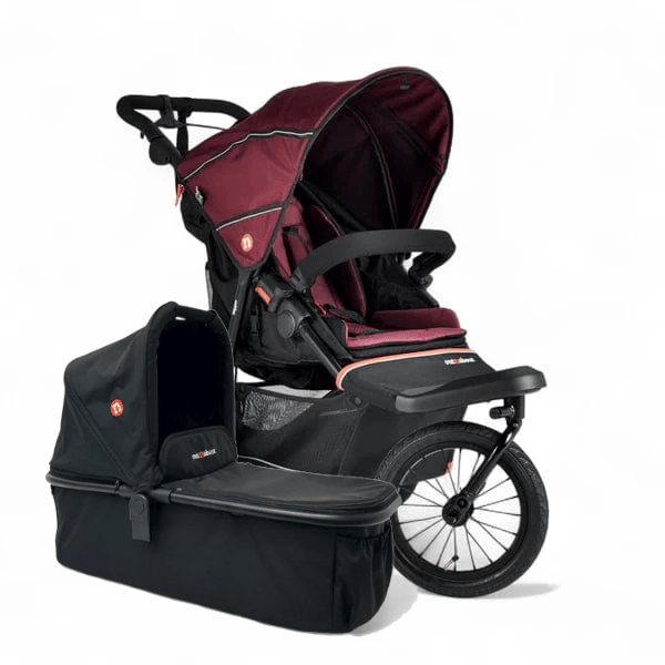 Out n About Out N About Nipper V6 Plus Pushchair & Nipper Switch - Brambleberry Red