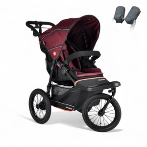 Out n About Out N About Nipper V6 Plus Pushchair with FREE Handmuff - Brambleberry Red