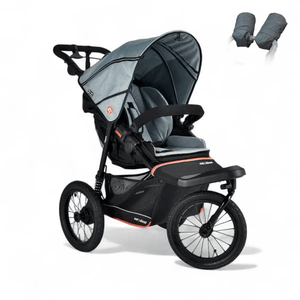 Out n About Out N About Nipper V6 Plus Pushchair with FREE Handmuff - Rocksalt Grey