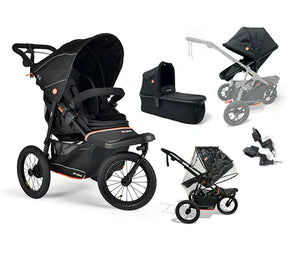 Out n About Out N About Nipper V6 Plus (Switch) Newborn Bundle - Summit Black