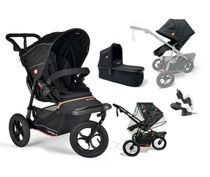 Out n About Out N About Nipper V6 (Switch) Newborn Bundle - Summit Black