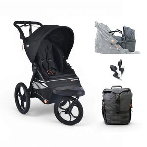 Out n About Prams & Pushchairs Out N About Nipper Compact Newborn Pod Bundle - Black