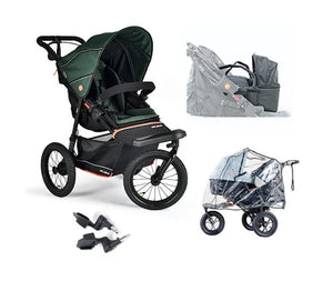 Out n About Prams & Pushchairs Out N About Nipper V6 Plus Newborn Pod Bundle - Sycamore Green