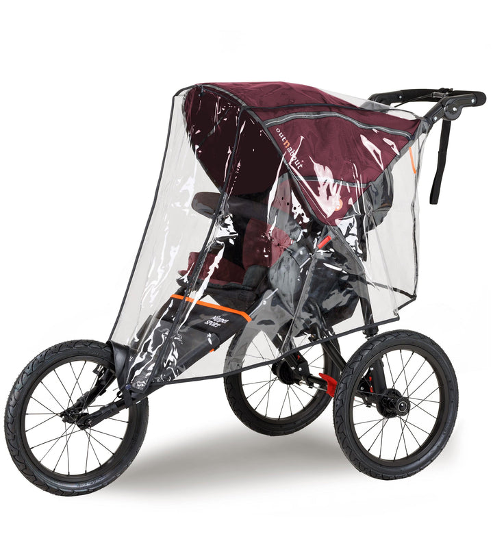 Out n About Pushchairs Out n About Nipper Sport V5 Single Pushchair - Brambleberry Red