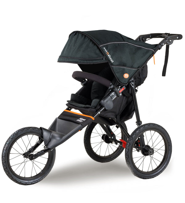 Out n About Pushchairs Out n About Nipper Sport V5 Single Pushchair - Forest Black