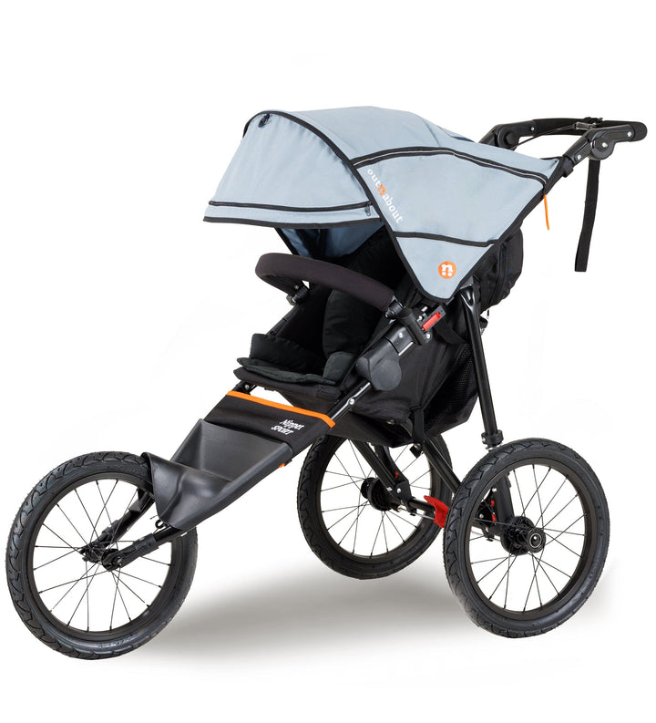 Out n About Pushchairs Out n About Nipper Sport V5 Single Pushchair - Rocksalt Grey