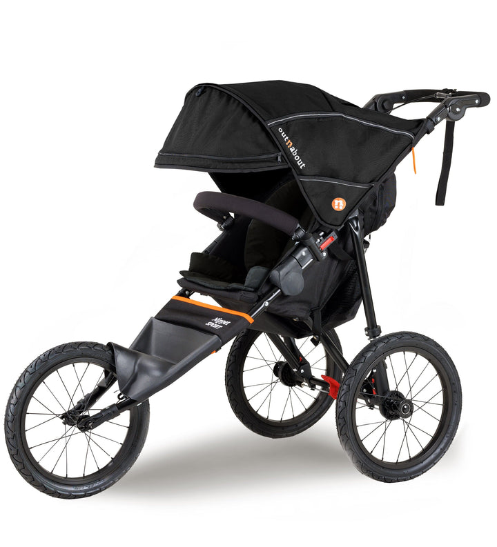 Out n About Pushchairs Out n About Nipper Sport V5 Single Pushchair - Summit Black