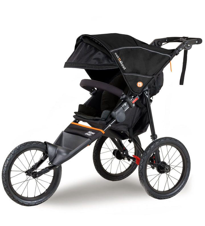 Out n About Pushchairs Out n About Nipper Sport V5 Single Pushchair - Summit Black