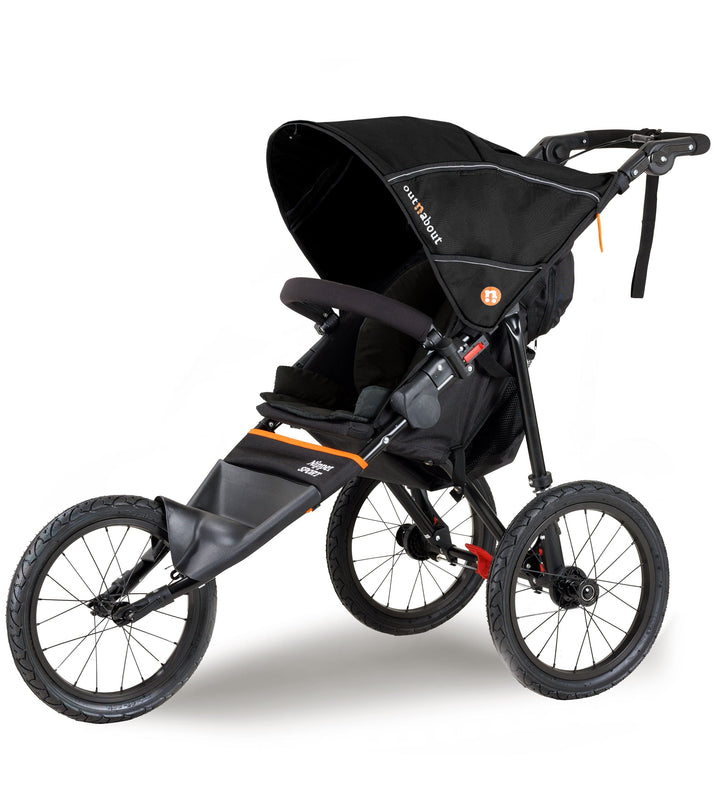 Out n About Pushchairs Out n About Nipper Sport V5 Single Pushchair - Summit Black