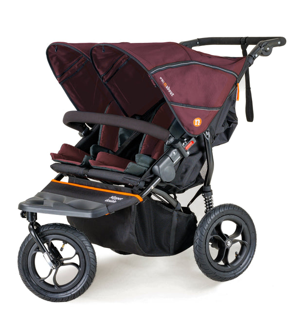Out n About Pushchairs Out n About Nipper V5 Double Pushchair - Bramble Berry