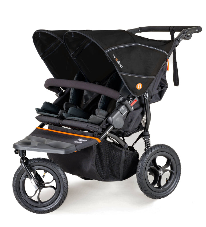 Out n About Pushchairs Out n About Nipper V5 Double Pushchair - Summit Black