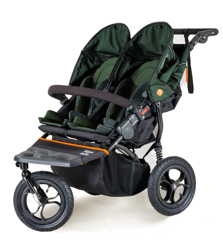 Out n About Pushchairs Out n About Nipper V5 Double Pushchair - Sycamore Green