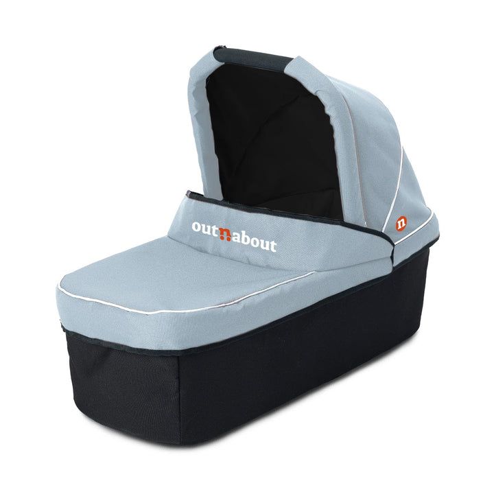 Out n About Pushchairs Out n About Nipper V5 Double Pushchair Twin Bundle - Rocksalt Grey