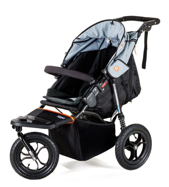 Out n About Pushchairs Out n About Nipper V5 Single Pushchair - Rocksalt Grey