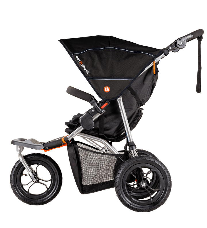 Out n About Pushchairs Out n About Nipper V5 Single Pushchair - Silver/Summit Black