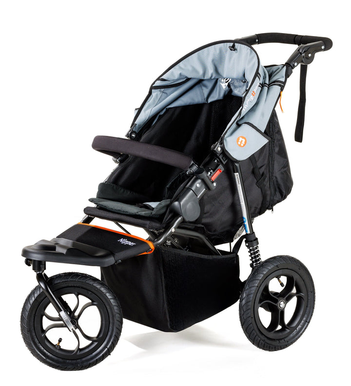 Out n About Pushchairs Out n About Nipper V5 Single Pushchair Starter Bundle - Rocksalt Grey