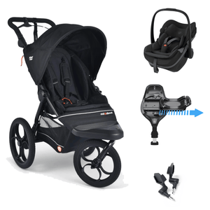 Out n About Travel Systems Out N About Nipper Compact (Pebble Slide Pro) Travel System - Black