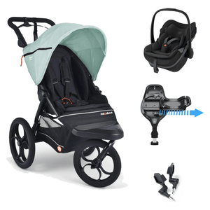 Out n About Travel Systems Out N About Nipper Compact (Pebble Slide Pro) Travel System - Green