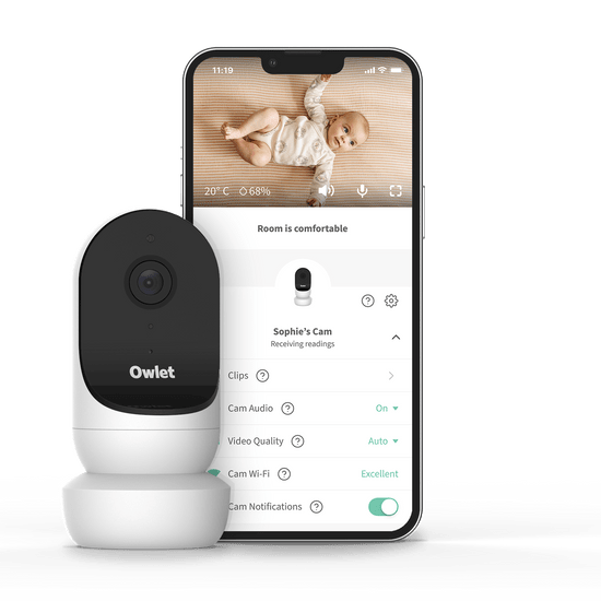 Owlet Baby Monitor Owlet Cam 2 Baby Monitor - White