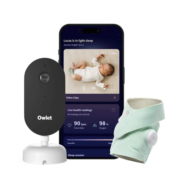 Owlet Baby Monitor Owlet Dream Duo (Sock + Sight) - Mint