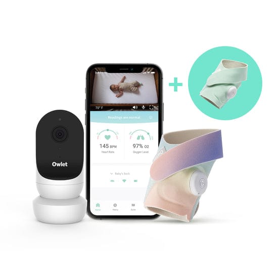 Owlet Baby Monitor Owlet Monitor Duo Bundle (Smart Sock 3 + Cam 2) - Forever Rainbow