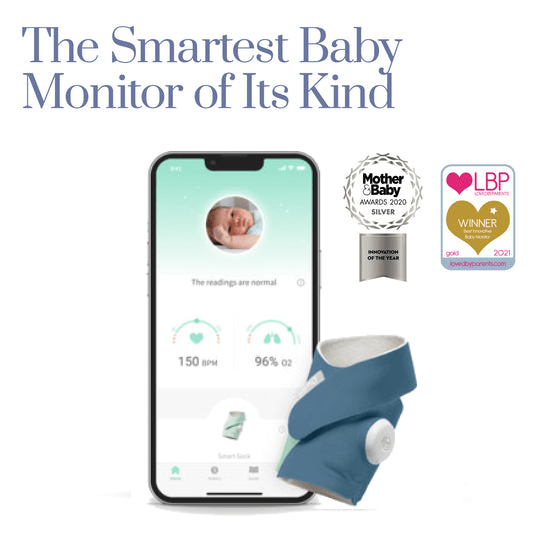 Owlet Baby Monitor Owlet Smart Sock 3rd Generation - Bedtime Blue