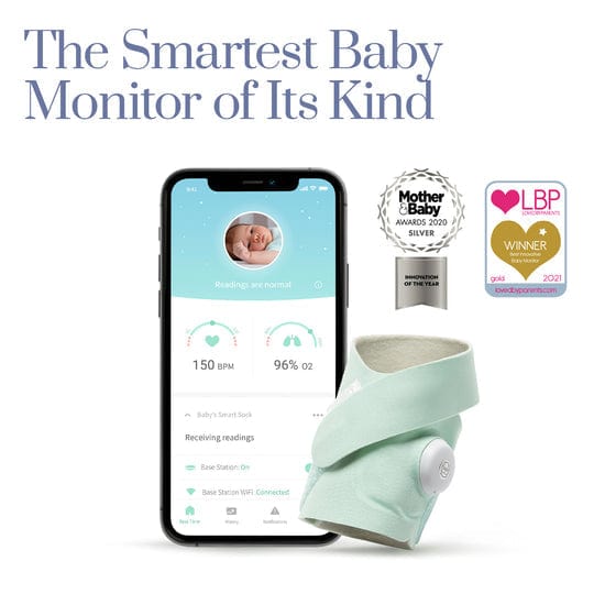 Owlet Baby Monitor Owlet Smart Sock 3rd Generation - Mint