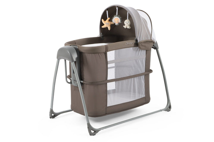 Oyster Cribs Oyster Swinging Crib - Mink