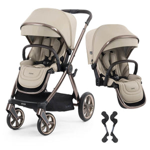 Oyster double pushchairs Oyster 4 Tandem Stroller - Buttermilk